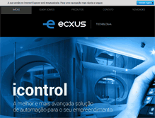 Tablet Screenshot of ecxus.com.br